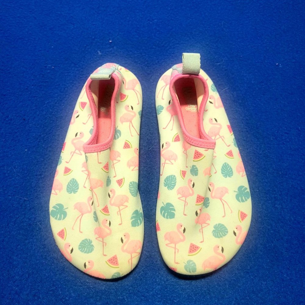 Weestep Little Kids Quick Dry Lightweight Aqua Shoe - SZ 1.5 & Flamingo Goggles! - Picture 3 of 7